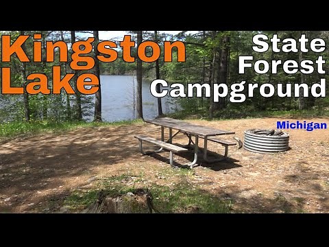 Kingston Lake: Michigan State Forest Campground Overview