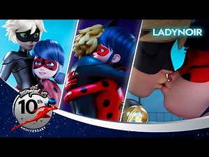 MIRACULOUS | 💖 LADYNOIR 🐞 | Die 10 besten Momente | 10. Jubiläum 💫