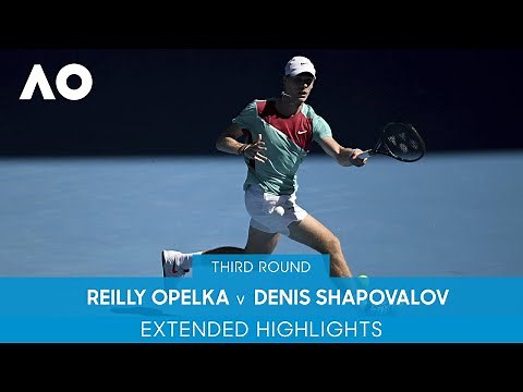 Reilly Opelka v Denis Shapovalov Extended Highlights (3R) | Australian Open 2022