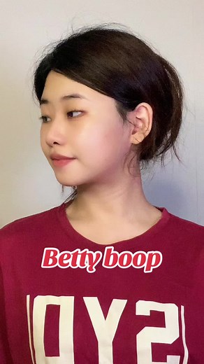 Betty Boop Makeup Transformation