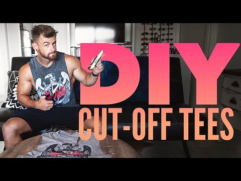 How To: DIY Cut-Off Tee Shirts