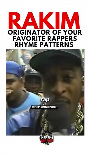 Rakim Has Timeless FLow | Inspiring Hip hop