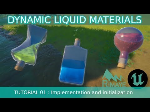LIQUID MATERIALS - Tutorial 01 : Implementation and initialization
