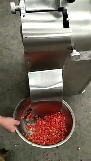 How to Dice Tomatoes Perfectly? | Commercial Tomato Dicer Machine