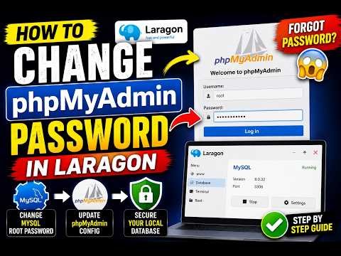 How to Change phpMyAdmin Password in Laragon (Localhost MySQL)