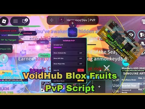 VoidHub PvP Script Showcase | Blox Fruits 2026 (NEW)