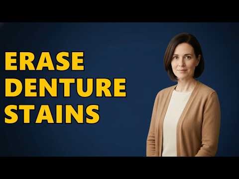 How To Clean Stained False Teeth?