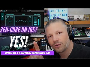 Zenology presets on iPad? Yes with the new #Zenbeats 2.0 and its ZC-1 synth.