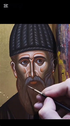 Byzantine Iconography Tutorial Saint Paisios Face