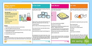 Food Science Experiment Activity Pack