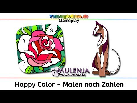 Happy Color - Malen nach Zahlen Gameplay