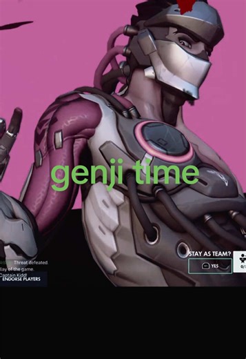 deflecting bastions is my favorite part 🖤 |#genji #genjioverwatch #overwatch #noticing