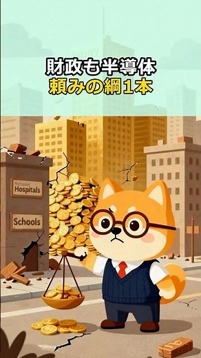 1分スッキリ解説、半導体が絶好調なのに国が病んでいく、韓国経済の罠