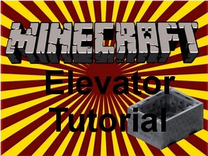 Minecraft: Elevator Tutorial!!! (How to)