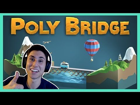 WORLD'S WORST ENGINEER! | Poly Bridge Gameplay | Physics Based Game!