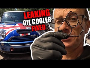 Replacing Oil Cooler Gasket on Mini Cooper