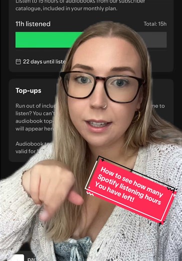 Check Your Remaining Spotify Listening Hours Easily