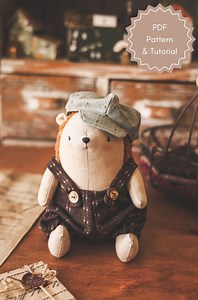 Hedgehog Sewing Pattern and Tutorial, Hedgehog Making Tutorial, Doll Sewing Pattern Pdf, Instant Download Pattern, Handmade Hedgehog Pattern - Etsy