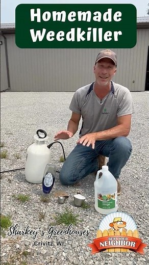 🌿 DIY Natural Weed Killer That Actually Works! | Vinegar, Dawn & Epsom Salt Recipe ☀️