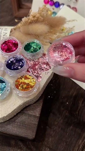 Glass Candy Nails 🍬✨ | 12-Color Thin & Shiny Nail Art Set #asmrpacking #nails #nailart