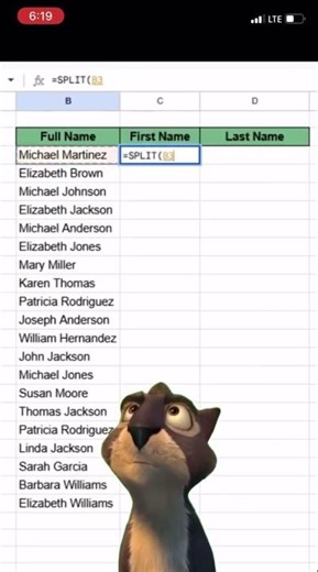 How to Use =Split Function in Google Sheets #dataanalytics #dataanalysis #googlesheets
