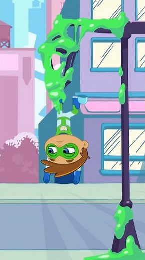 The letter S saves the day from slime! 🦠