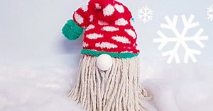 Fun To Make DIY Christmas Mop Gnome Tutorial