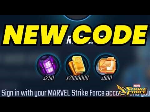 NEW ANNIVERSARY PROMO CODE! FREE GOLD, CORES & TRAIN! CLAIM NOW! MAR 2026 | MARVEL Strike Force