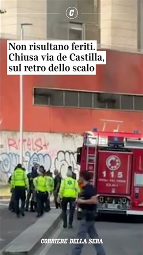 Principio di incendio alla stazione Garibaldi di Milano: colonne di fumo da un binario