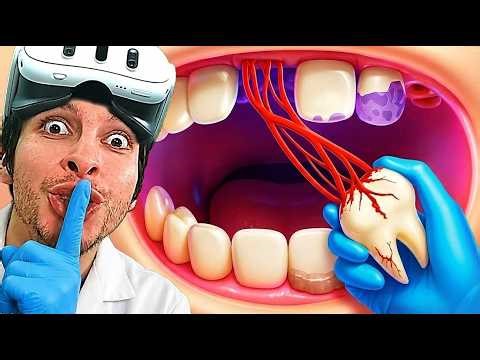 I BECAME A PROFESSIONAL DENTIST IN VR!!