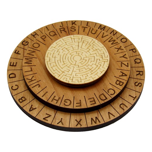 Watch Labyrinth Cipher Wheel - Decoder Disk Escape Room Prop on Amazon Live