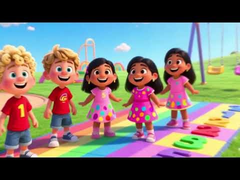 Jump and Count Song 🔢🤸‍♂️ | Fun Kids Learning Song | Sing, Jump & Play