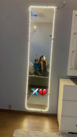 Mirror Selfie in a Modern Bedroom Aesthetic