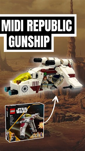 Codyaner | LEGO Star Wars MOCs & Instructions | Republic Gunship Heavy Combat Variant (75432 V-19 Torrent Alternate Model). Instructions available on my Rebrickable Profile. #lego... | Instagram
