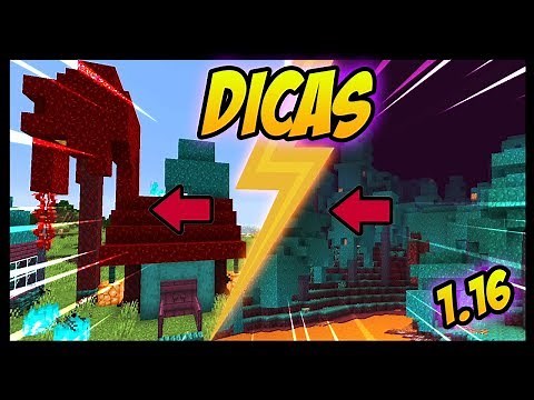 COMO COLETAR E CONSTRUIR OS NOVOS ITENS DA ATUALIZAÇÃO DO NETHER DO MINECRAFT