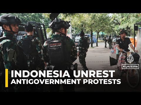 Protests shrink in Jakarta amid some concessions, increased security presence