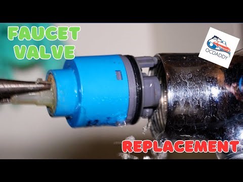 The faucet leaks? Faucet valve replacement