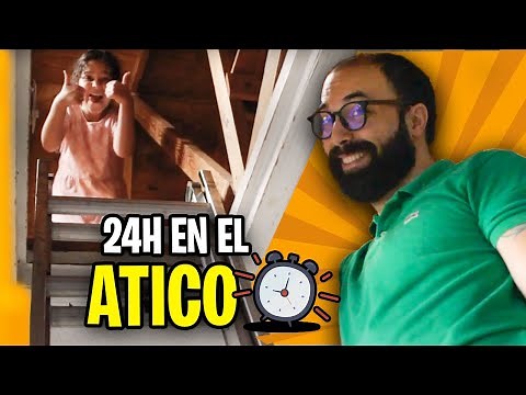 24 Horas en el ático CHALLENGE 🙈 Hay un tesoro escondido 😱 Mia y el Pipi