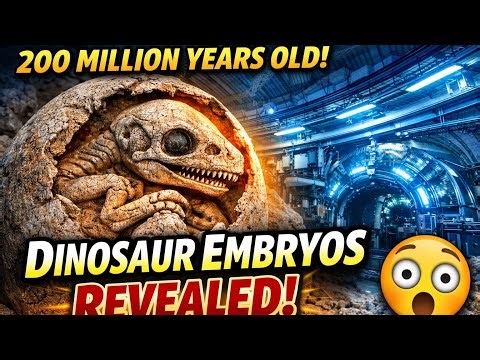 Dinosaur Embryos Seen After 200M Years 😱 #Dinosaur #Science
