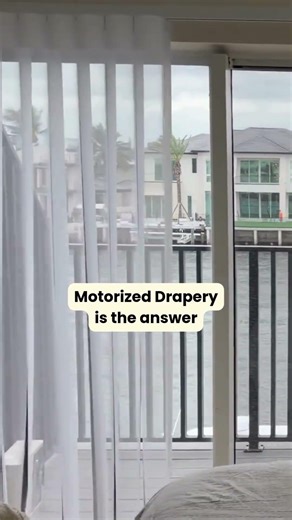 Hard-to-Reach Windows? Go Motorized ✨ #HomeAutomation #bocaratonfl