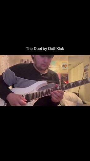 The Duel by @Metalocalypse (skwisgaars classical part) ( all rights got to copy right holders) #dethklok #metalocalypse #skwisgaarskwigelf #metal #guitar #musican #doomstarrequiem