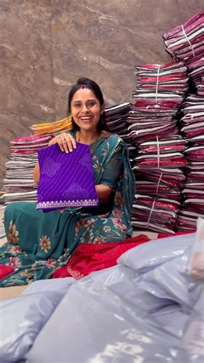 S.T Waykar fancy sarees on Instagram: "9932897555 Booking Number WhatsApp only Price = 935 #bandhej Saree#printed home wash daily wear#onlineshopping #lightweight"