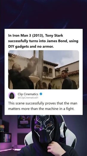 Iron Man 3 2013 Tony Stark Turns Into James Bond With DIY Gadgets and No Armor