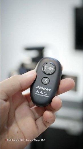 Remote Shutter Wireless Untuk Self Studio Photo - Aodelan Pebble 2.4GHz