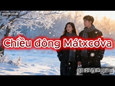 🎸 Chiều đông Matxcova Moscow 🔥🔥 | tone nữ Cover buồn da diết | nhac Anh iU | st: ns Phú Quang.