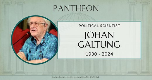 Johan Galtung Biography | Pantheon