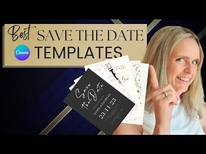Top 10 Wedding Save The Date Templates from Canva (Designer Picks!)