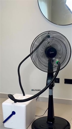 Si ton ventilo souffle de l'air chaud, cette astuce est géniale #bricolage #artisan #construction