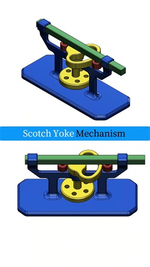 How To Convert Rotation To Linear Motion! 🤖 #shorts