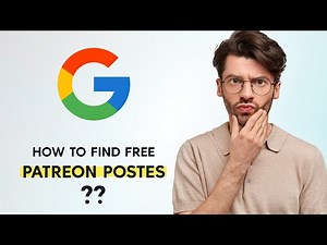 How To Find Free Patreon Posts From Your Favorite Creators (Easy Tutorial)